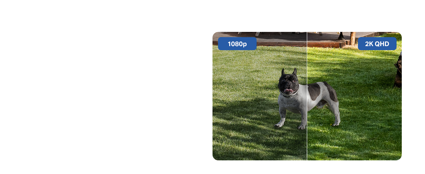 Smart Wire-Free Security Camera,2K QHD Live View,Colour Night Vision,IP66,Solar Panel Supported