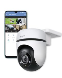 Tapo TP-Link 1080p Full HD Outdoor Pan/Tilt Security Wi-Fi Camera