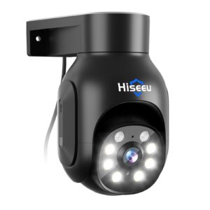 Hiseeu 5MP Wireless Security Camera Outdoor with Color Night Vision
