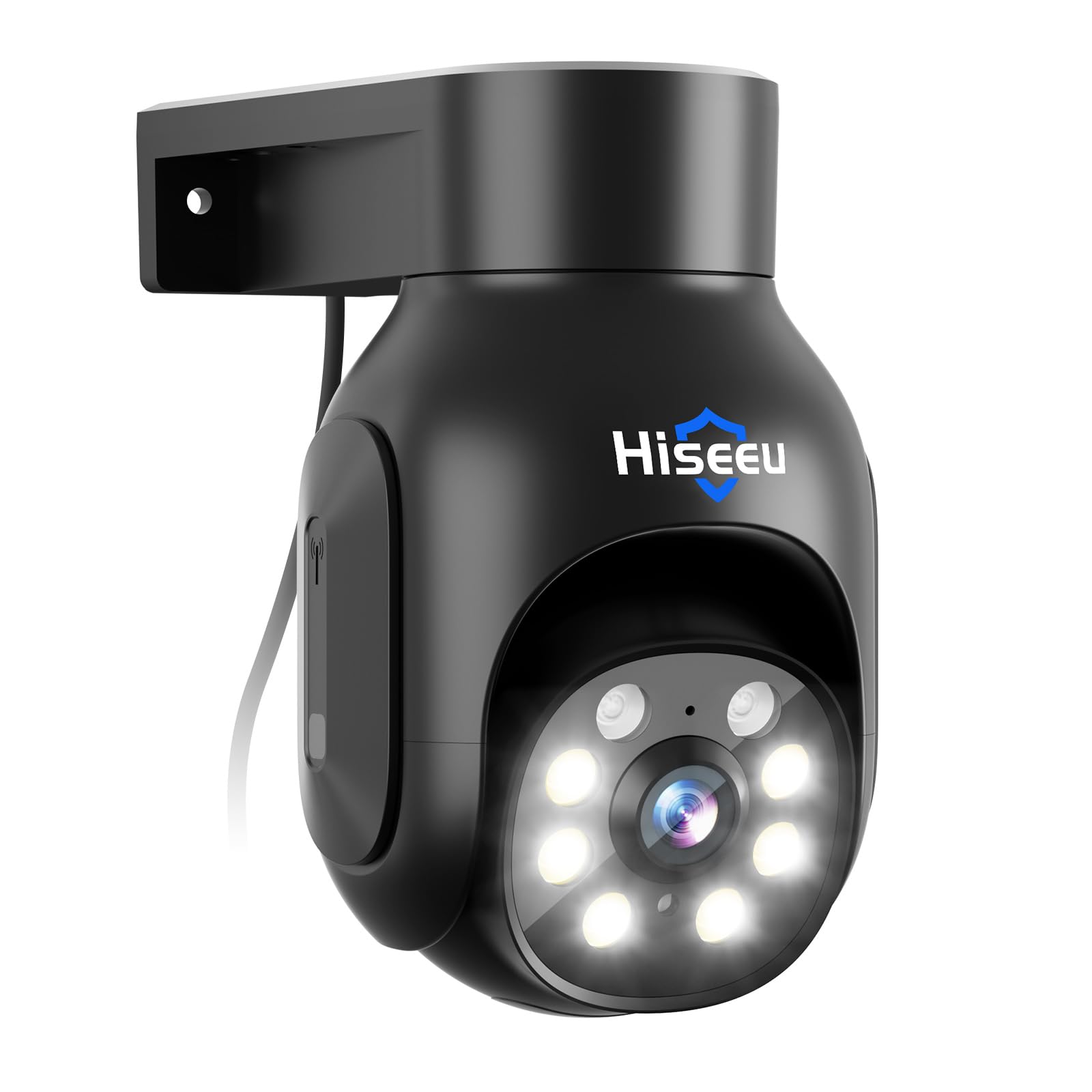 Hiseeu 5MP Wireless Security Camera Outdoor with Color Night Vision