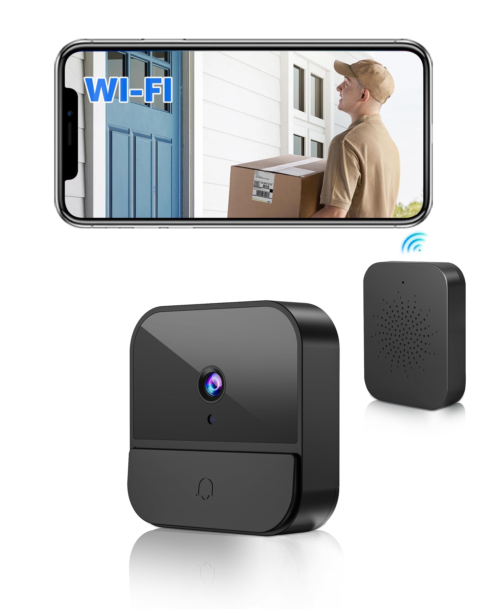 Wireless Video Doorbell with Camera