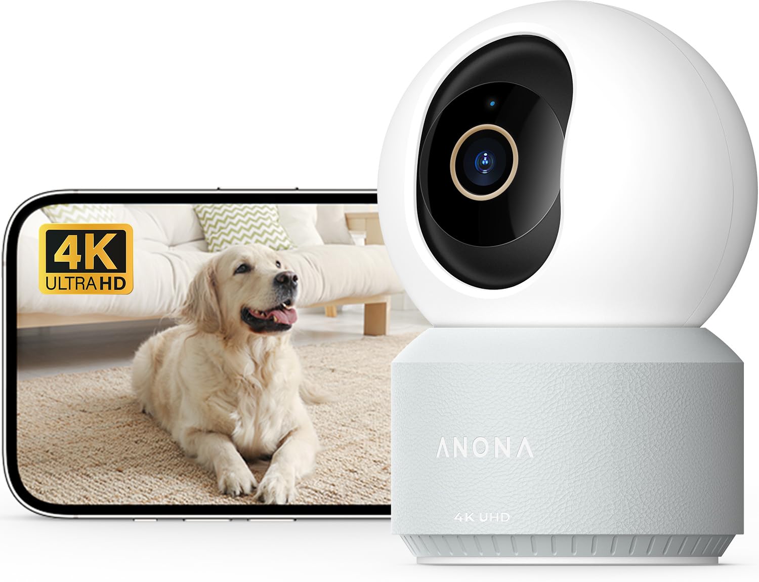 Anona Pano 4K UHD Indoor Security Camera
