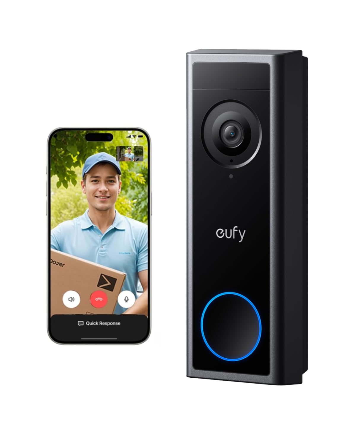 eufy Security Video Doorbell Camera Wireless C30