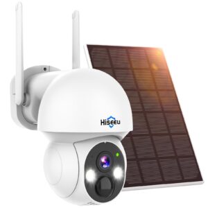 Hiseeu Solar Panel Security Camera
