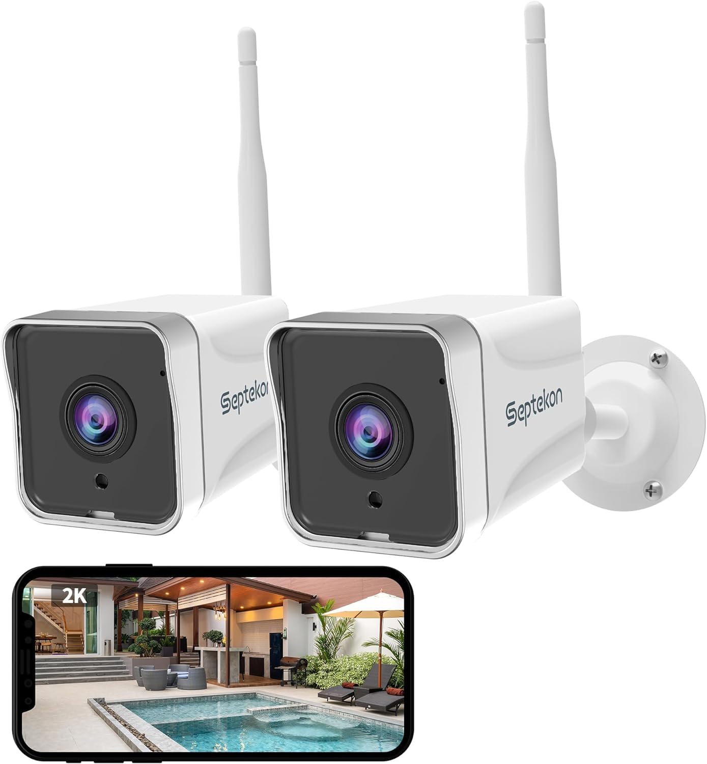 Septekon Security Camera Outdoor