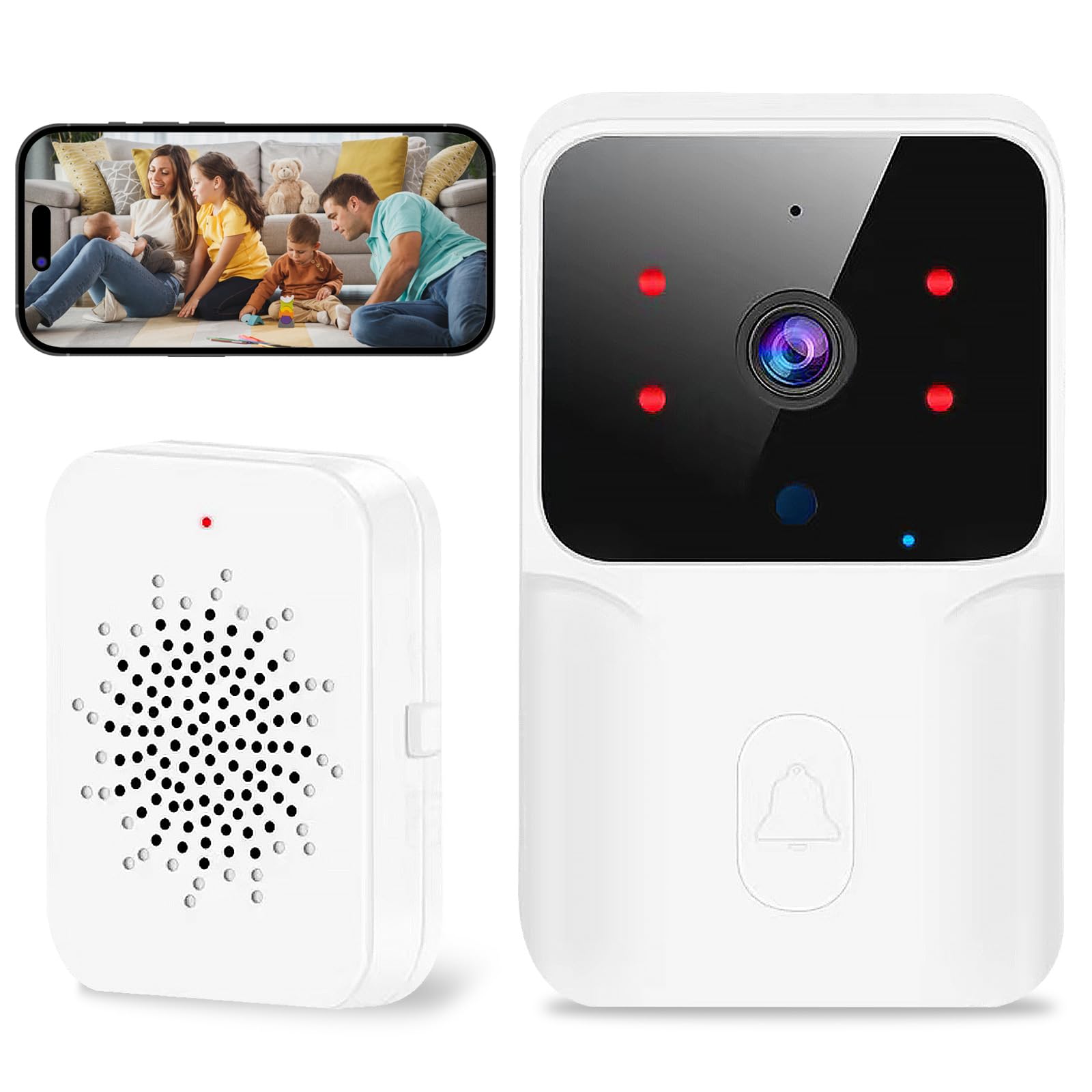 Wireless Video Doorbell 1080P HD