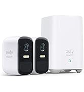 eufy security S300 eufyCam 3C 2-Cam Kit Security Camera Outdoor Wireless, 4K Camera, Expandable L...