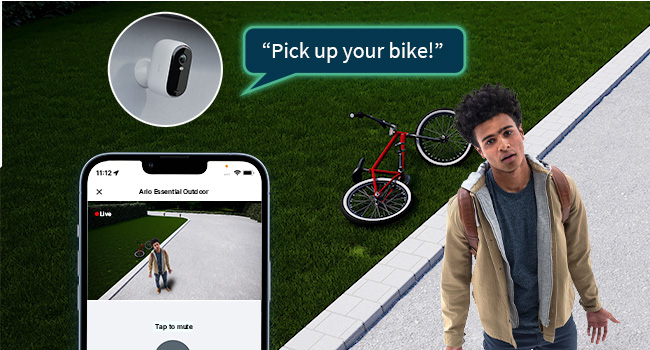 Essential2 Security Camera outdoor wireless rechargeable Colour Night Vision, Light, Siren, WiFi