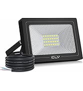 CLV Solar RGB Floodlight Color Changing FloodLight with Remote Control 10 Color 6 Brightness Sola...