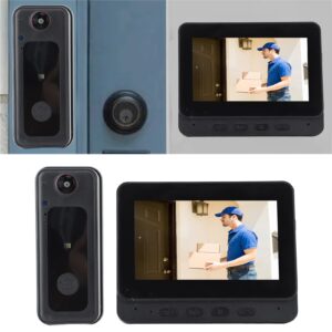 Ejoyous Wireless Door Bell with Monitor