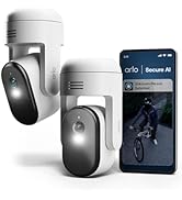 Arlo 2K Doorbell Camera Wireless, Outdoor WiFi Video Doorbell, 6 Month Battery, Motion Sensor, Ni...