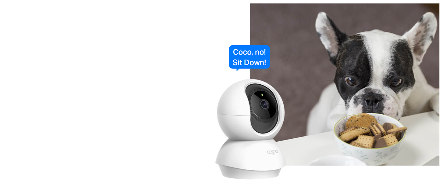 Pan/Tilt Home Security Wi-Fi Camera,2K 3mp,Night Vision,Motion Detection,Privacy Mode,Voice Control