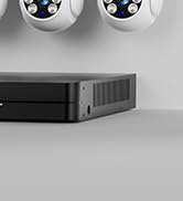 Close-up image of what appears to be a black electronic device with two indicator lights visible.