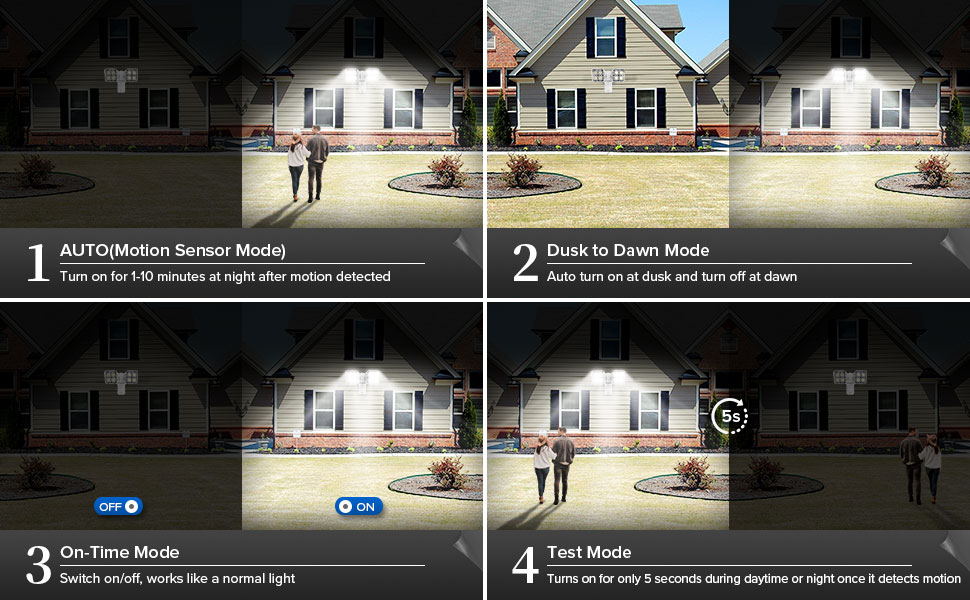 a screenshot of a house with a person standing in front of it.