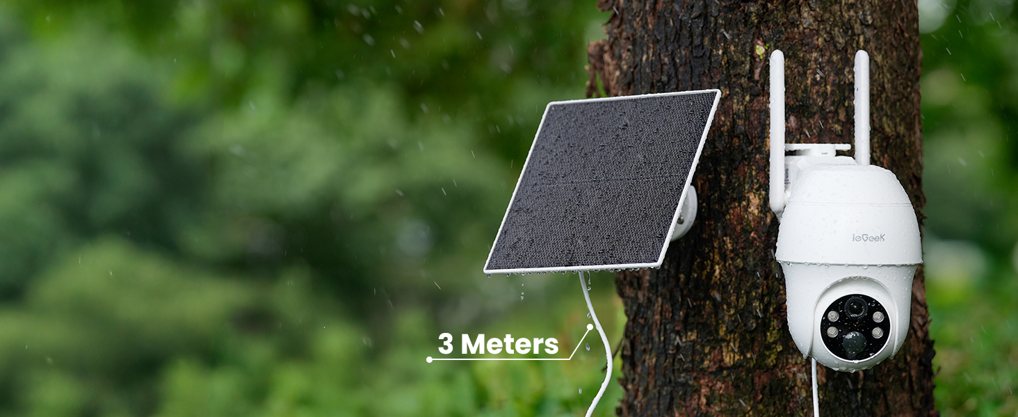 wireless outdoor camera solar powered