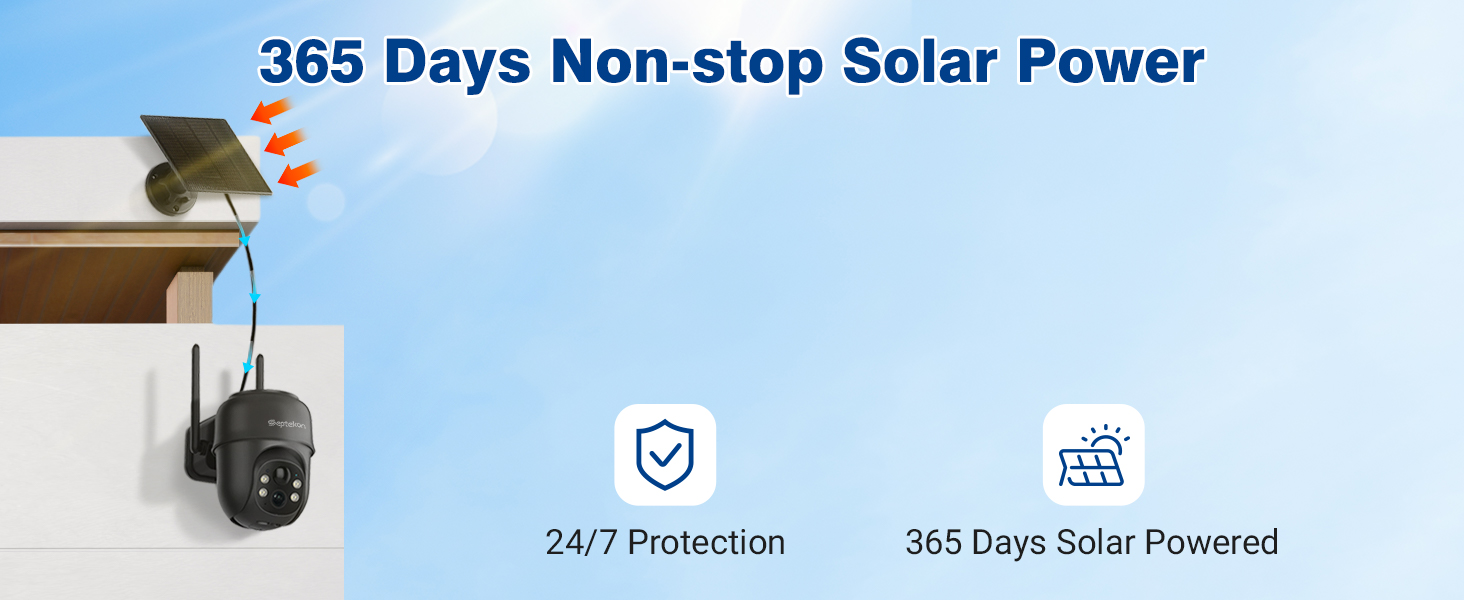 solar camera security