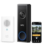 eufy Security Video Doorbell S330 (Battery-Powered) with Homebase, Dual Motion Detection, Package...