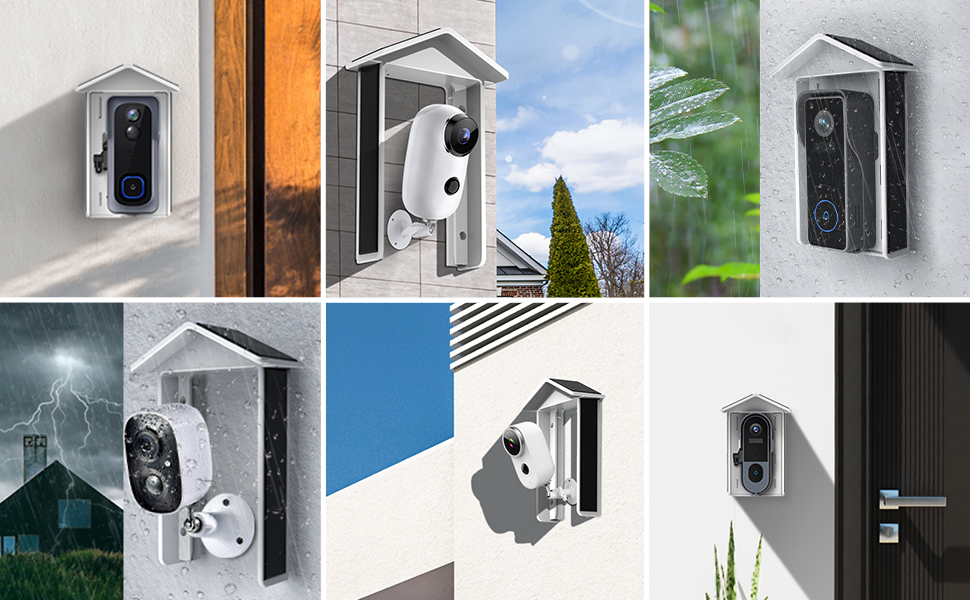 J1/J7/J7S/J7C video doorbell and security camera solar charger