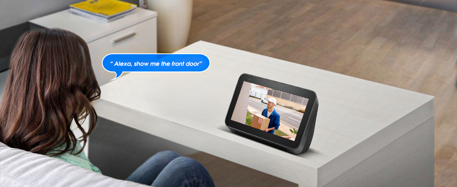 security cctv camera outdoor wireless detection wifi solar surveillance Alexa battery powered human