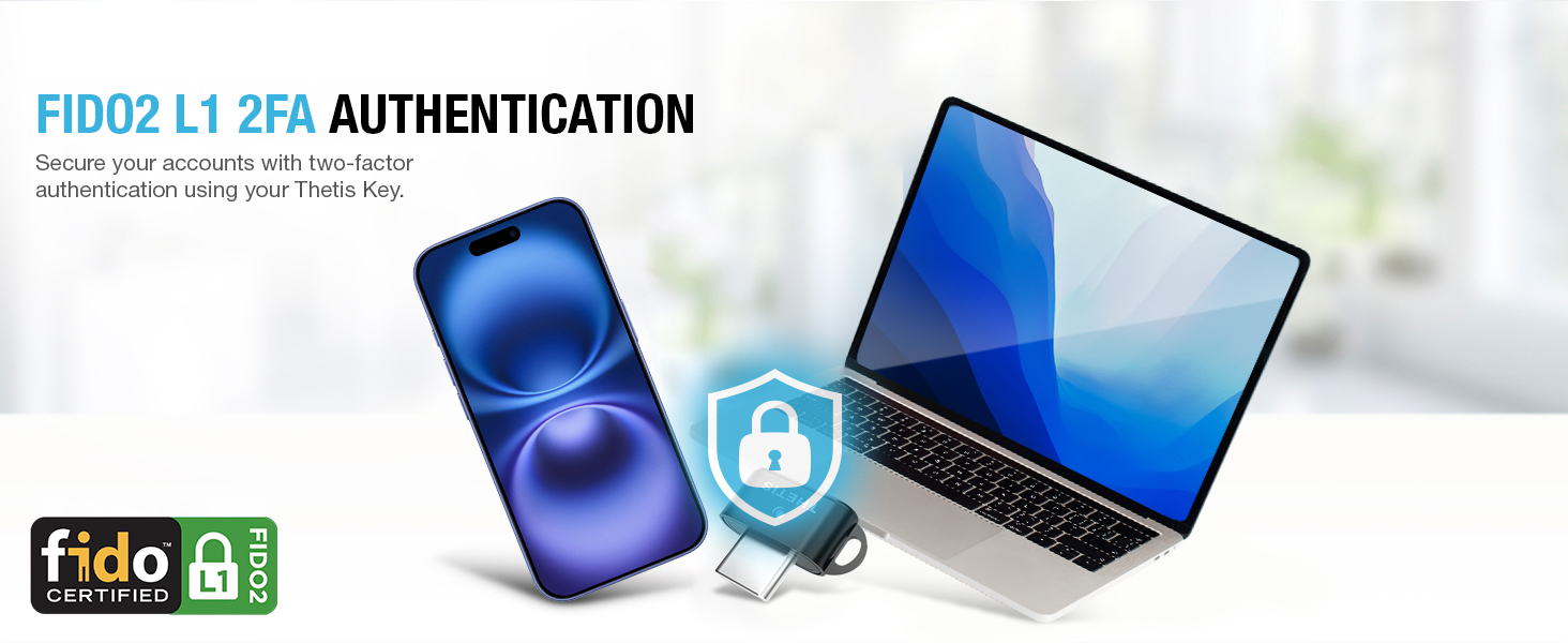 Text reads 'FIND V1.3.99 AUTHENTICATION'. Series of smartphone screens showing authentication or security interface elements with blue gradient backgrounds.