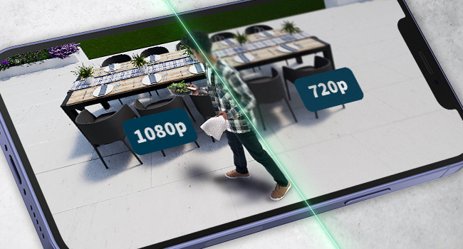 Essential2 Security Camera outdoor wireless rechargeable Colour Night Vision, Light, Siren, WiFi