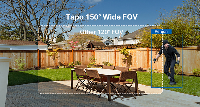 Smart Floodlight Camera, 2800-Lumen Ultra-Bright Floodlight, 2K QHD Live View