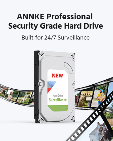 ANNKE Pet Dog Camera with Phone App, 2K Indoor Security Camera with 360° Motion Tracking, Night V...