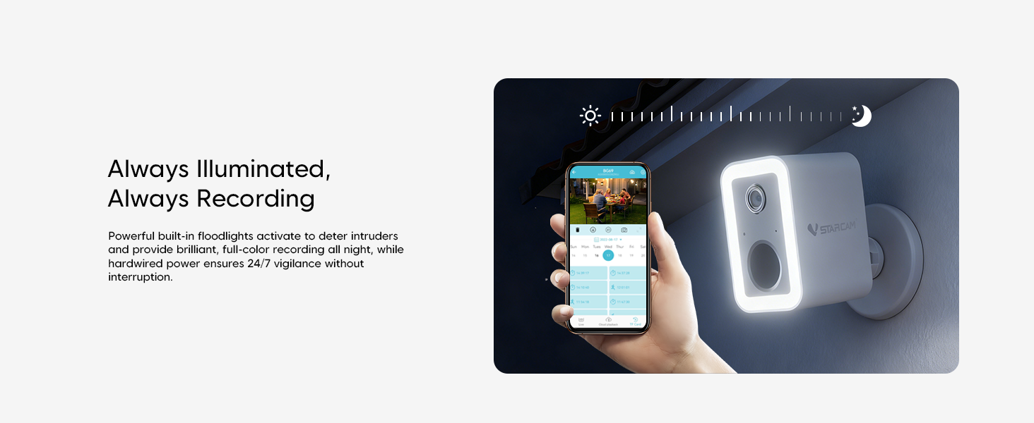 Text reads 'Always Recording'. Series of images showing audio interface or recording device with digital display and control interface.