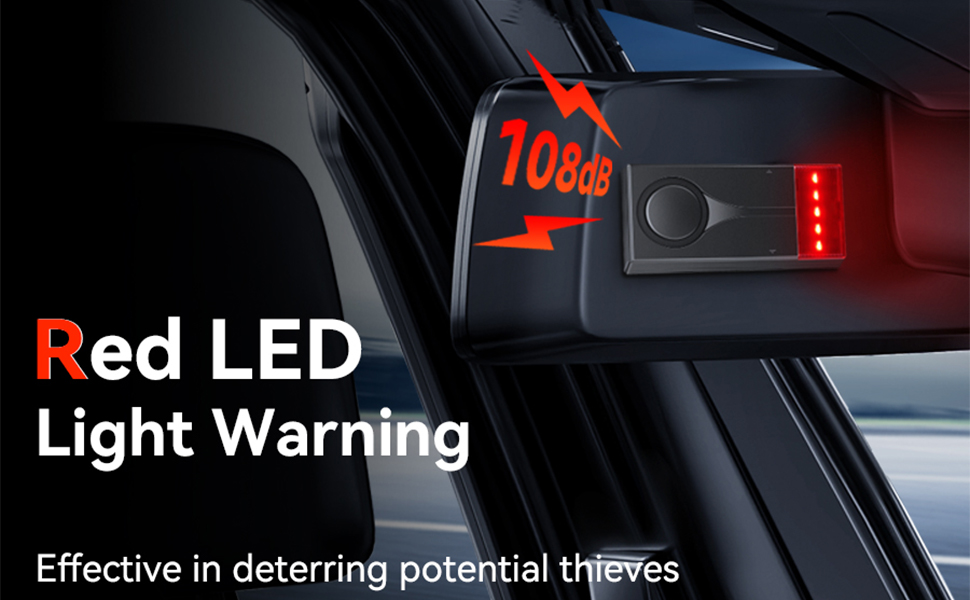 Close-up images of car audio system interface showing volume controls. Text overlay indicates '3 Levels' and 'Adjustable Volume' with speaker icons.