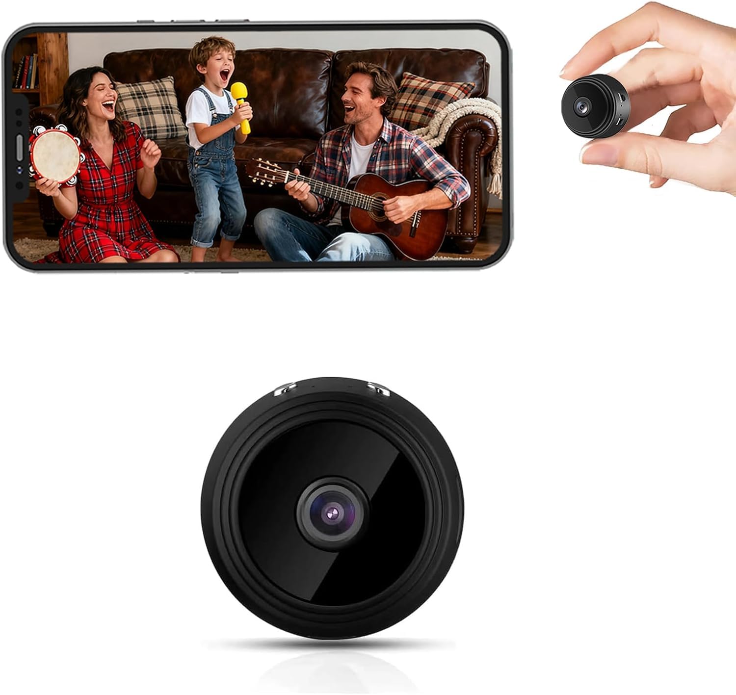 TECHO Mini Spy Hidden Camera