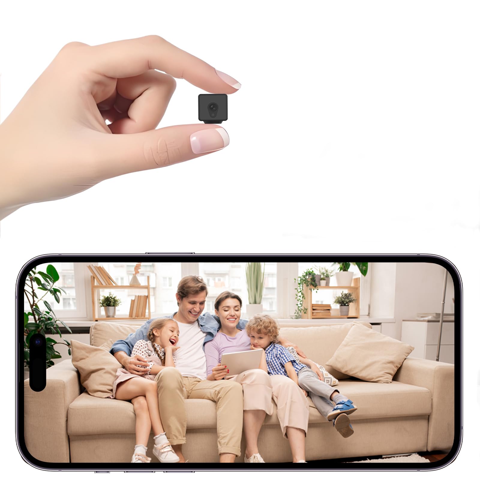 4K Hidden Spy Mini Camera