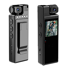 Close-up product shots of what appears to be black metal or plastic components, showing various angles and connection mechanisms.