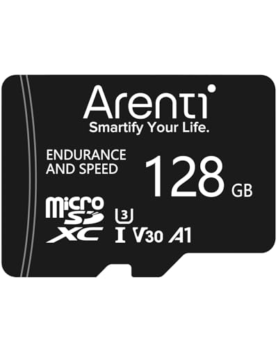 ARENTI 128GB microSDXC Memory Card for Arenti Security Cameras AInanny/B2/P2/O3/OP1/GO2/W2