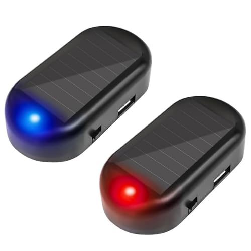 2PCS Dummy Car Alarm Flashing Led Light