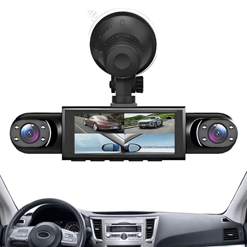 Car Dash Cam - Quad Channel Battery-Operated Recorder