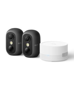 eufy Security eufyCam C35 2 Pack with HomeBase Mini