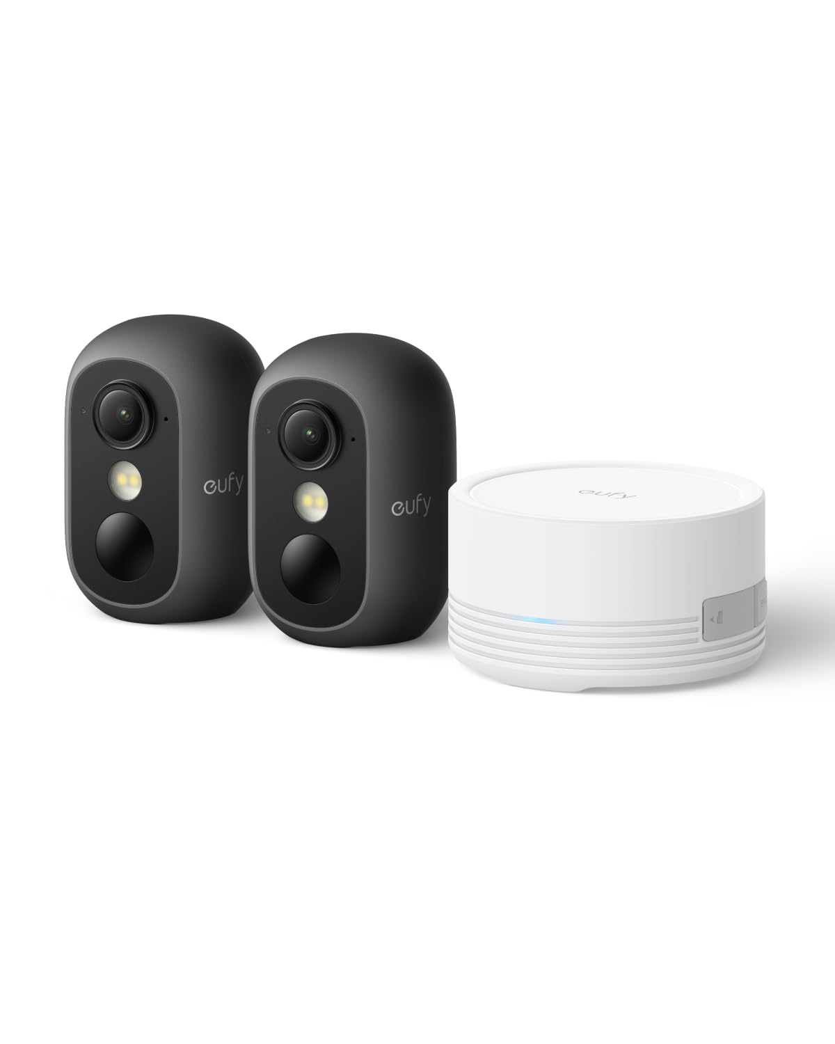 eufy Security eufyCam C35 2 Pack with HomeBase Mini