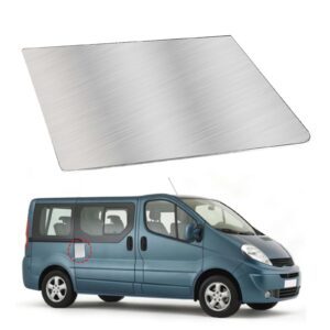 Tokenhigh Sliding Load Door Security Anti-Theft Plate Compatible with Renault Traffic/Vauxhall Vivaro 2014-On