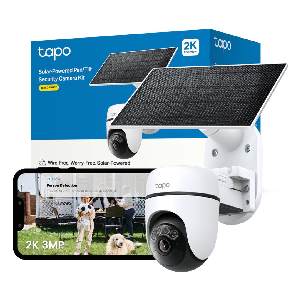 Tapo C610 KIT 2K 3MP Solar Security Camera Outdoor Wireless