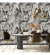 Tokenhigh 3D White Brick Wallpaper, Self Adhesive Wall Panels, 50cm x 10m Stone Look Brick Effect...