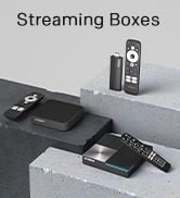 Text reads 'Outdoor Cameras'. Security camera system components shown including mounting brackets and camera units.