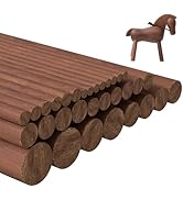 Progressive images of a brown wooden deck or floor material with rounded edges, showing different angles and installation views.