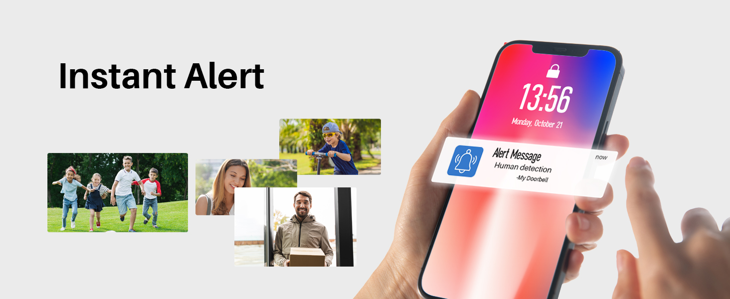 Instant Alert Doorbell Camera
