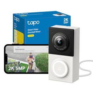 Tapo D130 2K 5MP Doorbell Camera Wired