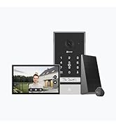 EZVIZ 2K Video Intercom Doorbell Camera Wired, 7-Inch Color Touch Screen, Remote Door/Gate Unlock...