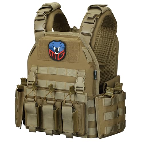 Tactical Vest for Men Molle Security Airsoft Vest Adul