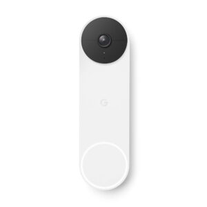Google GWX3T Nest Doorbell (Battery) - Wireless 960p Video Doorbell - Smart WiFi Motion Only Doorbell Camera