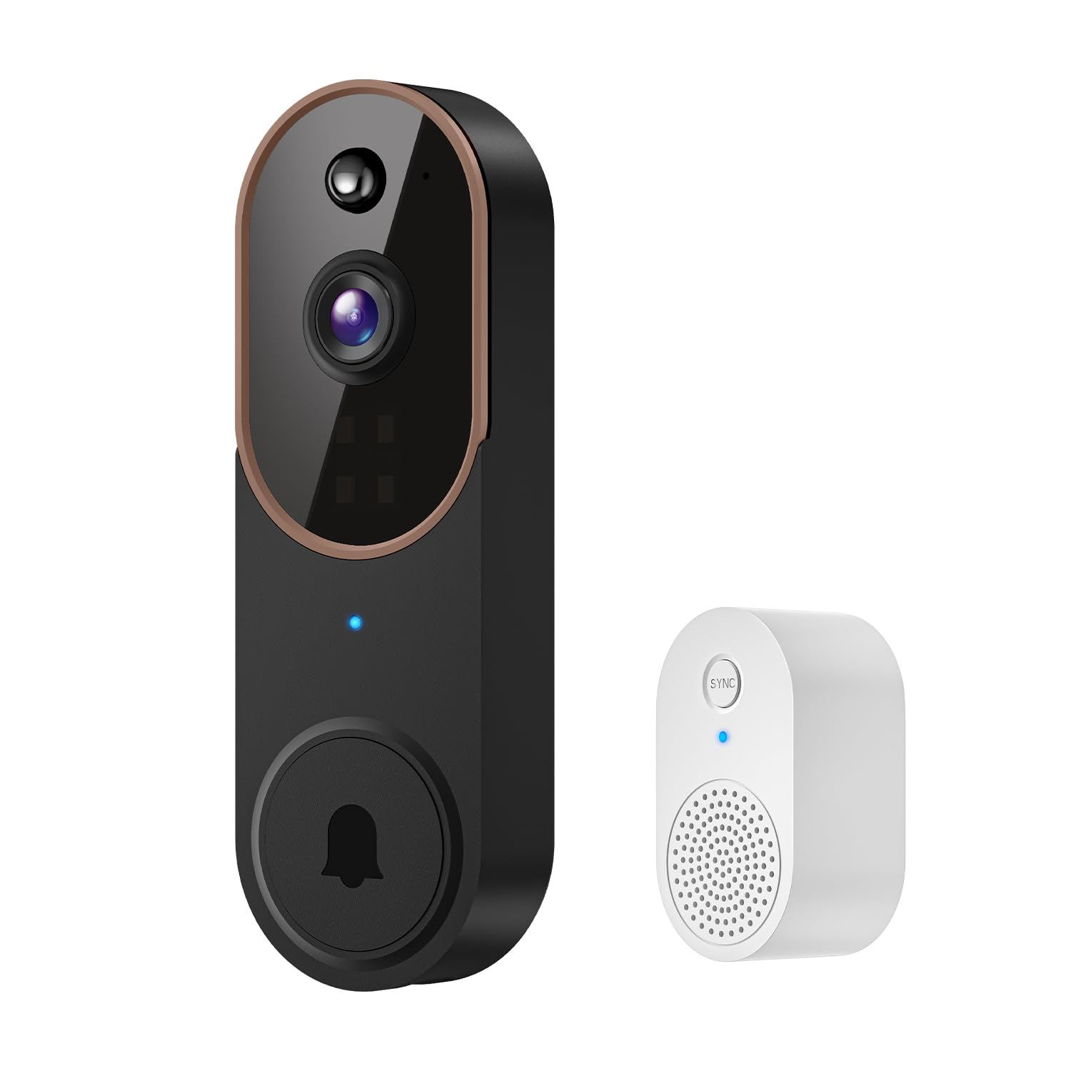 Wireless Smart Video Doorbell with Live View