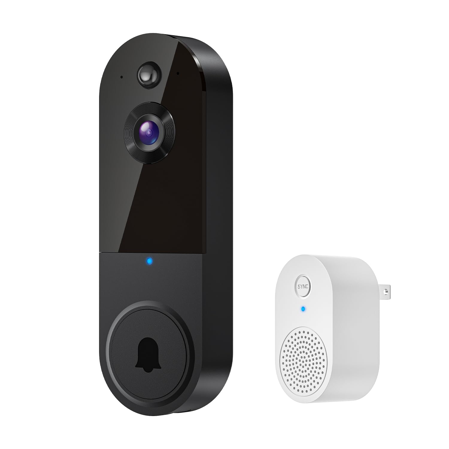 Kement Wireless Smart Video Doorbell with AI Human Detection