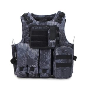 MOLLE RRV Assault Combat Vest with pouch/Traning Protective Security Vest for Tactical Hunting Airsoft Outdoo